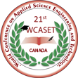 21st World Conference on Applied Sciences Engineering and Technology (WCASET-19)